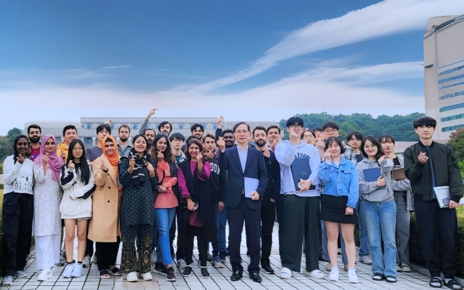 한승무 교수 수업 현장
